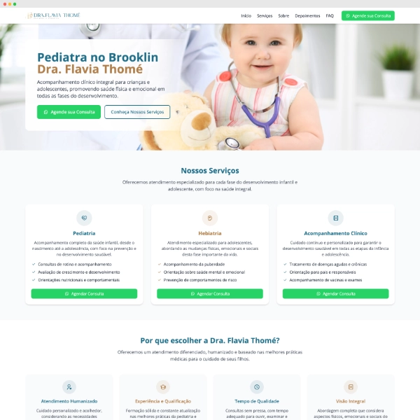 Site Dra. Flavia Thomé
