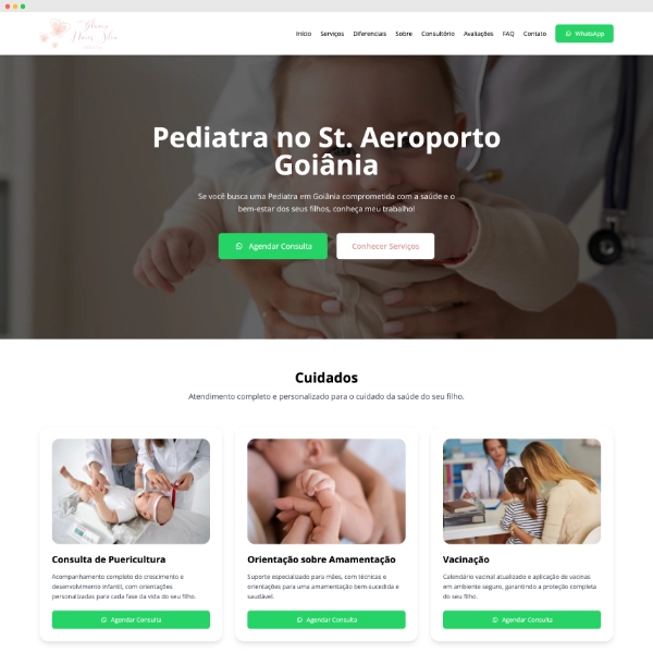 Site Dra. Gláucia Naves